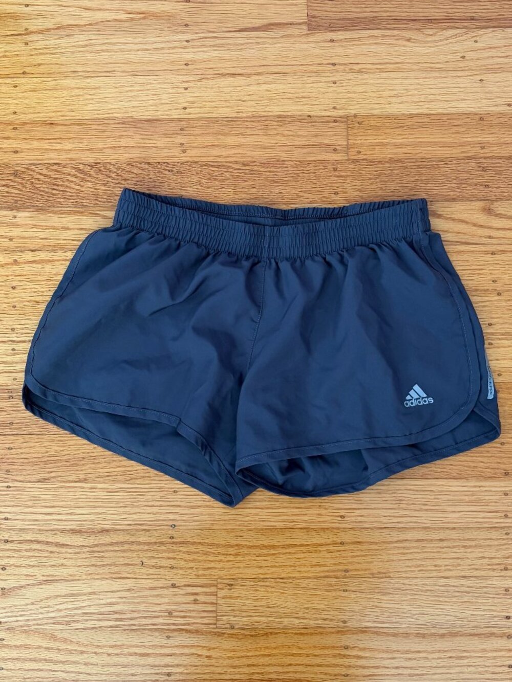 Womens Adidas Running Aeroready Gray Running Shorts in Small 3 inch